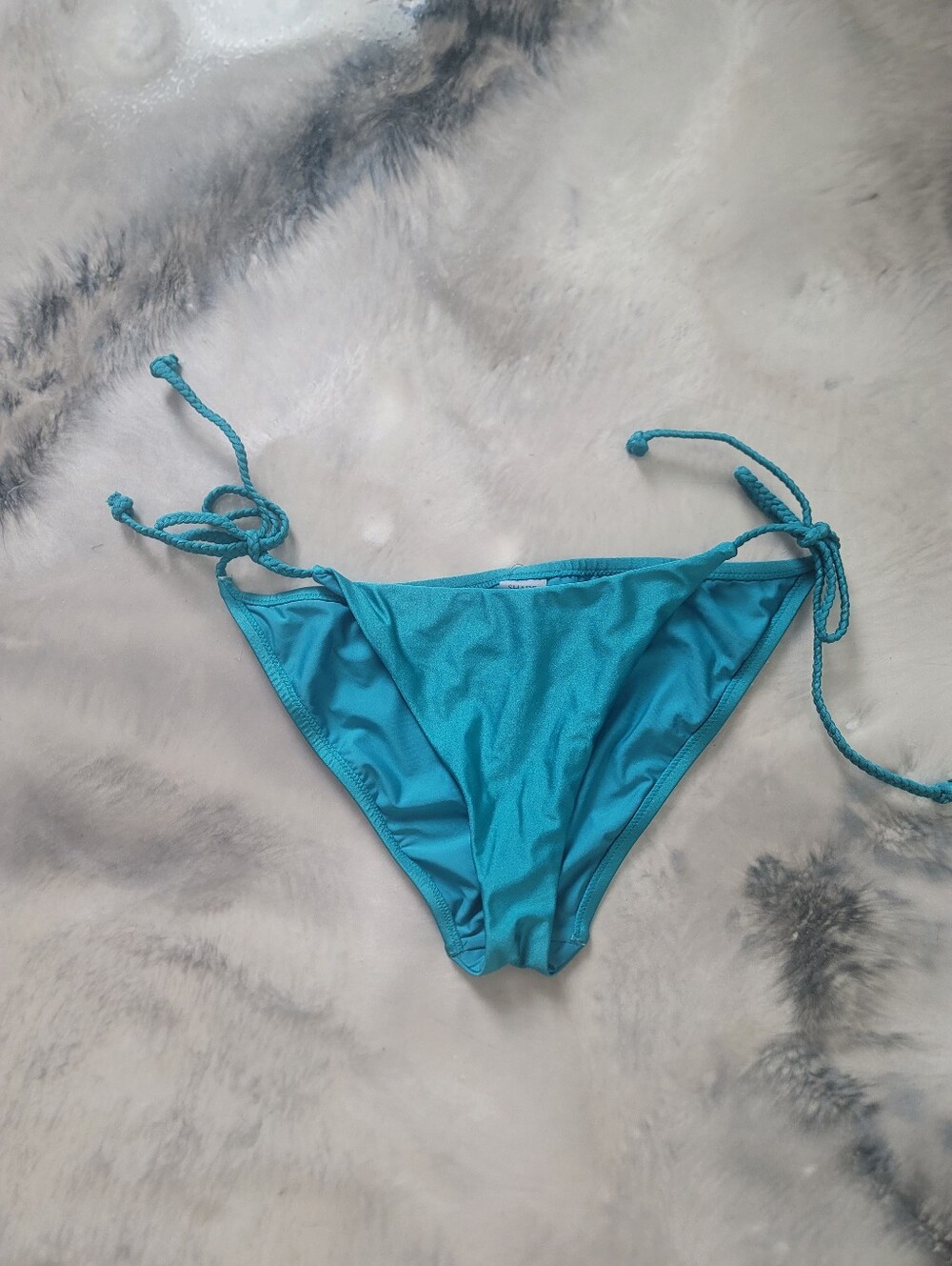 Shade & Shore Turquoise Tie-Side Bikini Bottom - Women's Swim